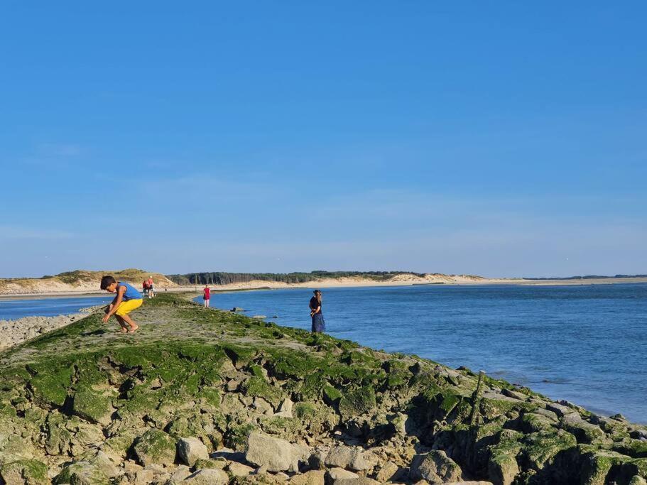 Logement Entier Avec Grand Jardin Et Parking Wifi 6 Et Fibre Berck Exterior foto